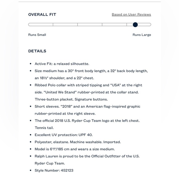 Ralph Lauren RLX • U.S. Ryder Cup Team Polo - Picture 15 of 15